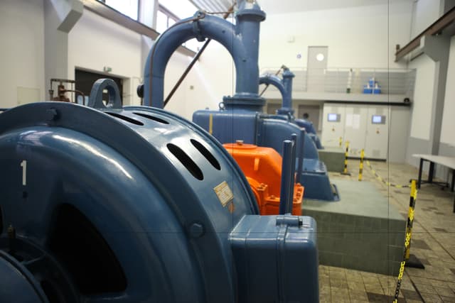 Wasswerwerk Irsch Turbine