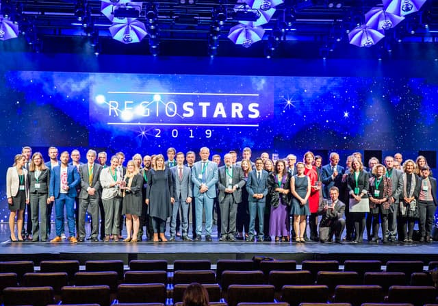 Preisübergabe Regiostars 2019