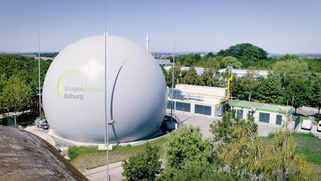 Biogas-Aufbereitungsanlage Bitburg