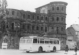 Bild: Beschluss die Straßenbahn durch Obusse zu ersetzen