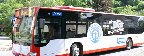 Bild: Umweltschonende Busse im Trierer ÖPNV