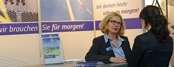 Bild: Firmenkontaktmesse der Hochschule Trier